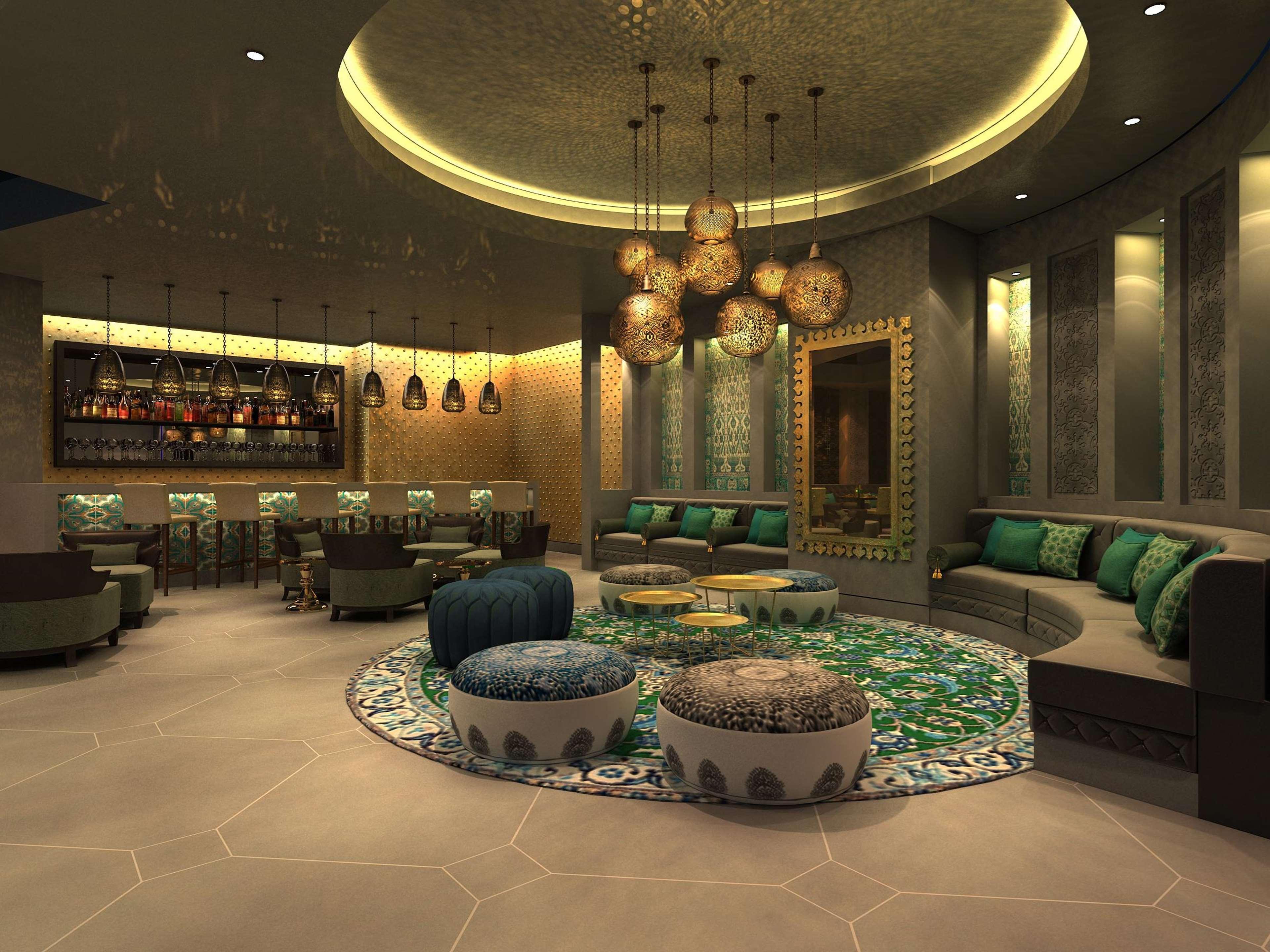 แฟร์มอนต์ อัจมาน Hotel ภายนอก รูปภาพ 3D rendering of a lounge
