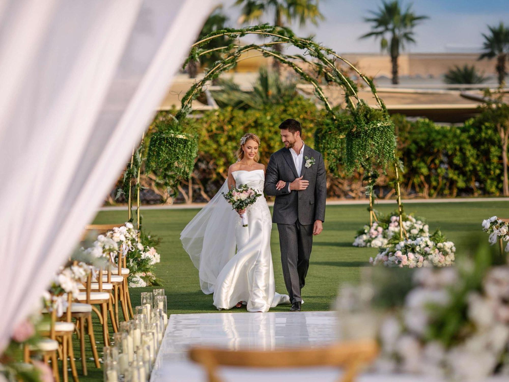 แฟร์มอนต์ อัจมาน Hotel ภายนอก รูปภาพ Wedding at Jumeirah at Etihad
